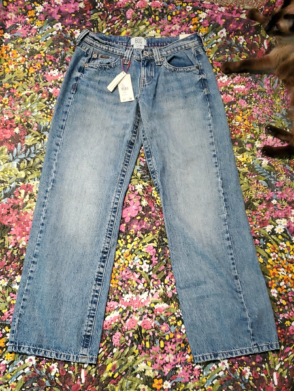 BDG kayla low-rise slouchy boyfriend jeans 27×34 nwt